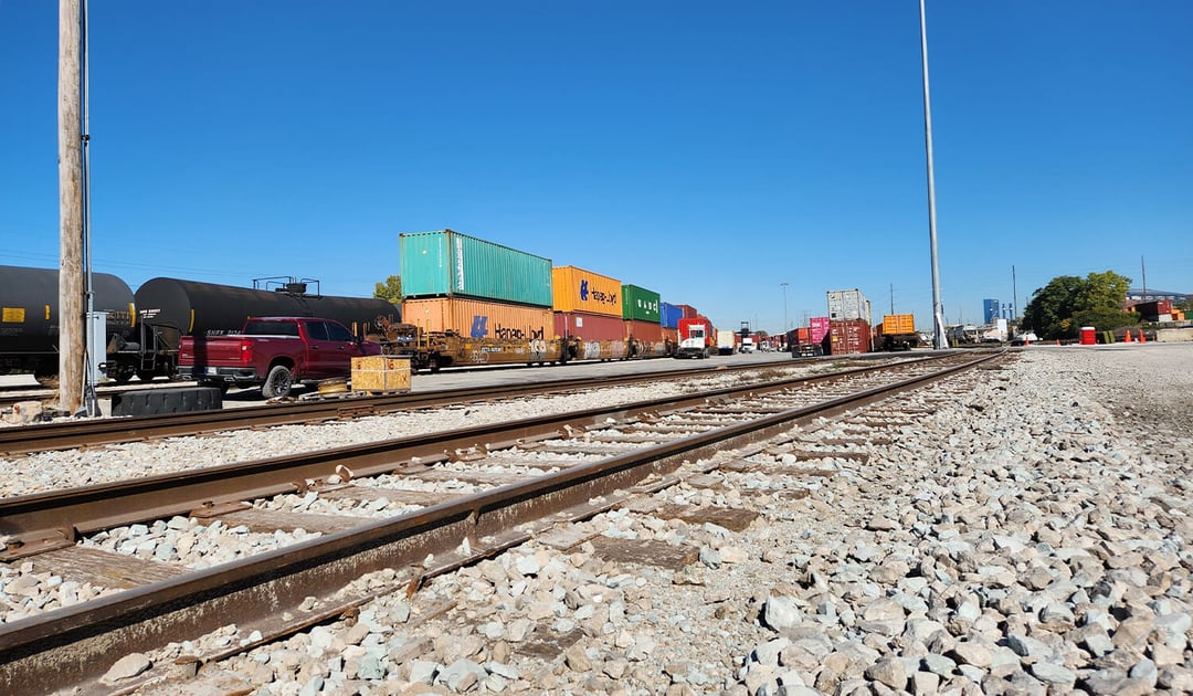 Intermodal Rail Foreground