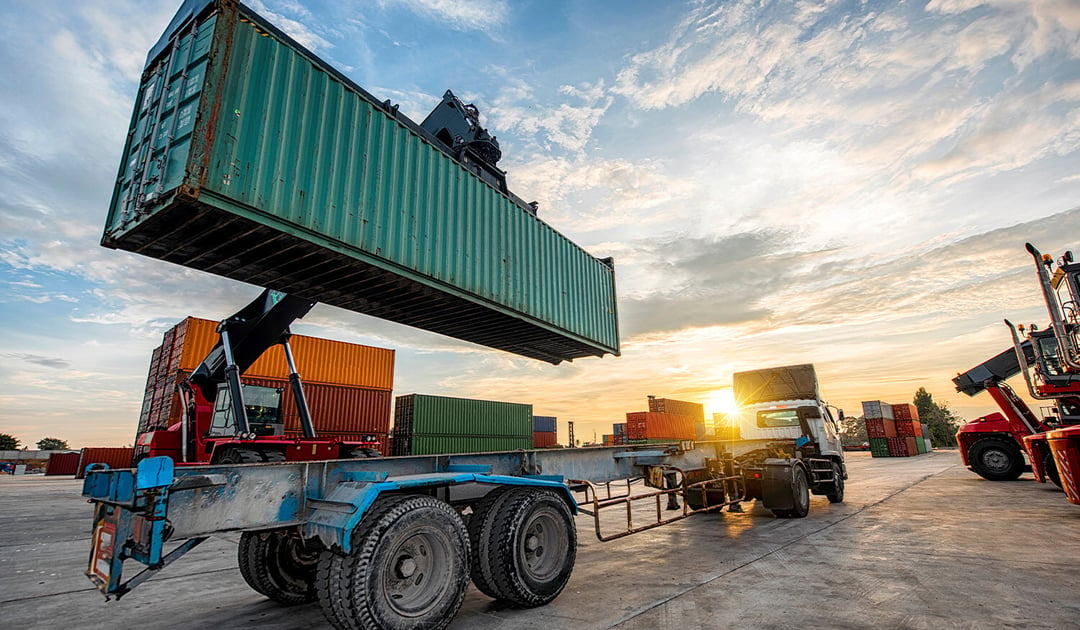 Intermodal Truck Chassis Container