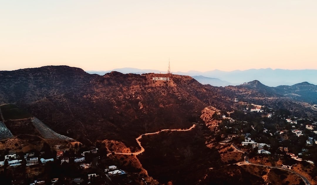 LA Hollywood Mountain Peak