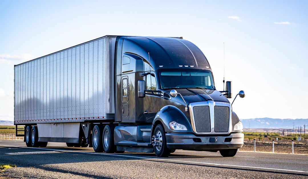 Semi Truck on Road