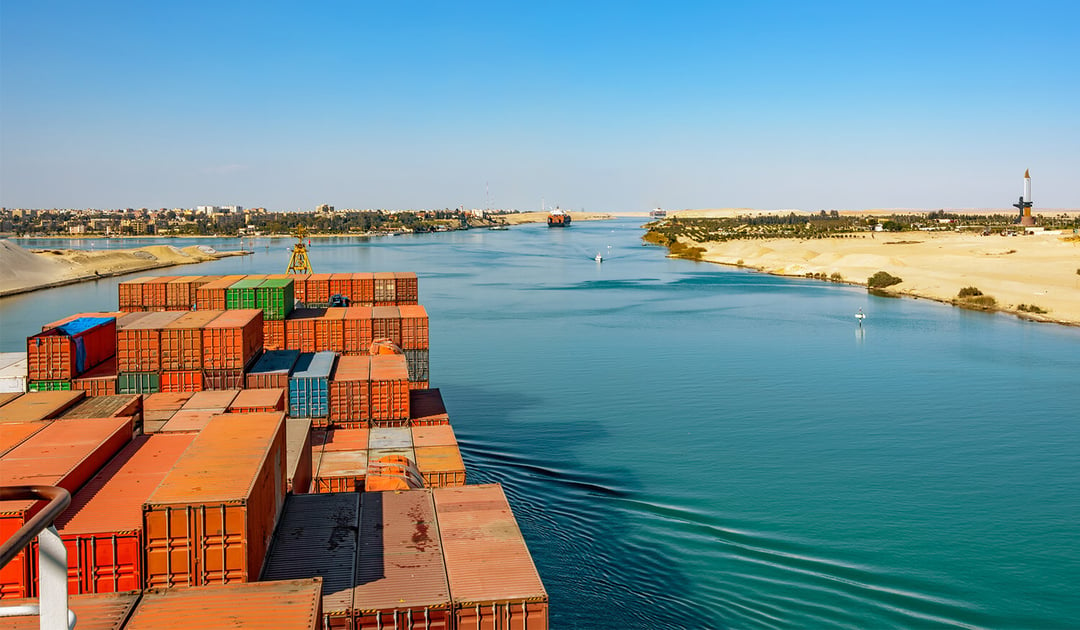 Suez Canal Ship