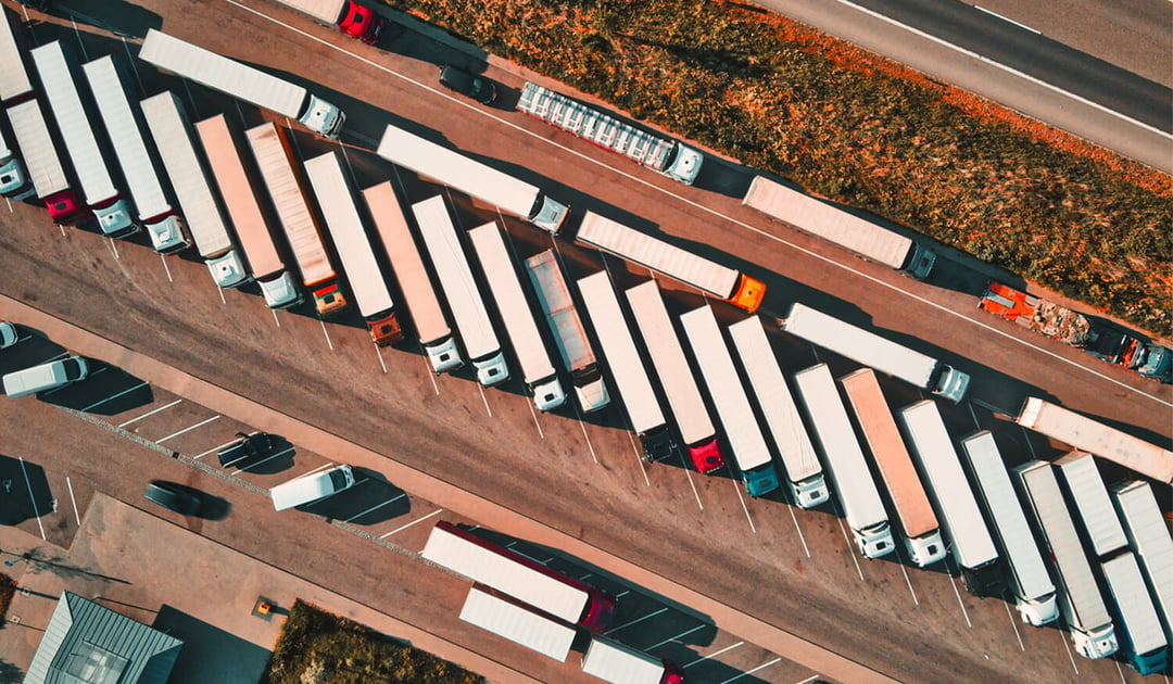 Truck Lot Overhead