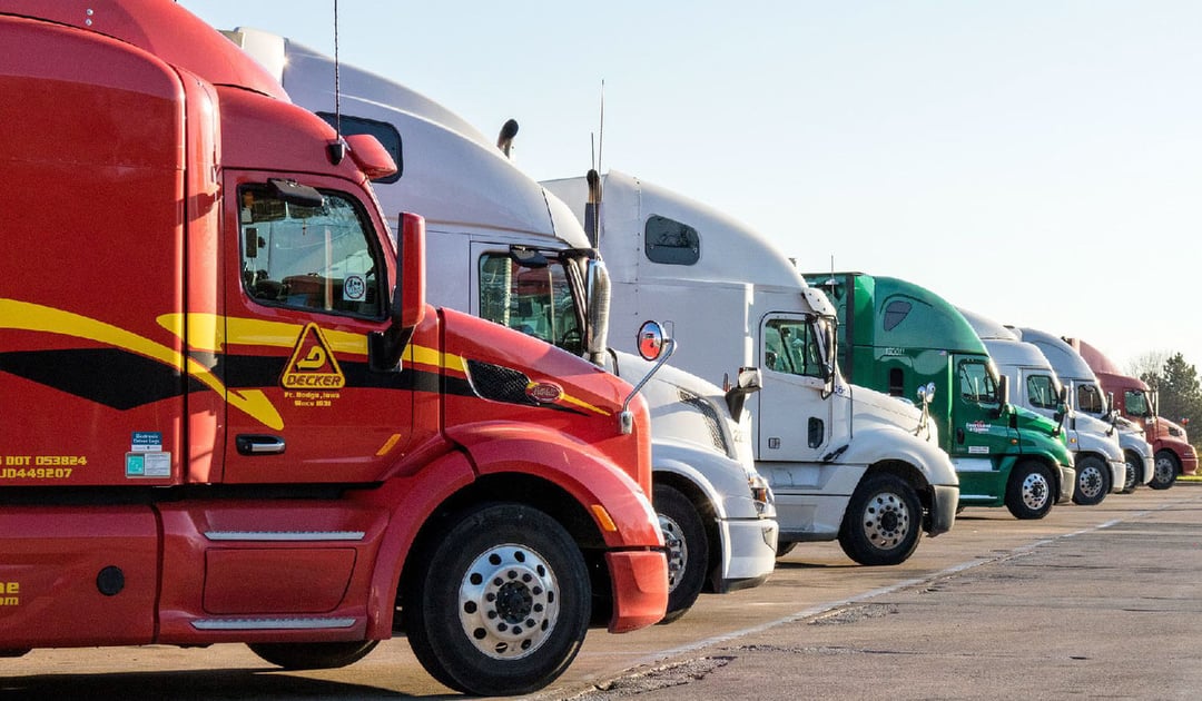 Trucks Parked