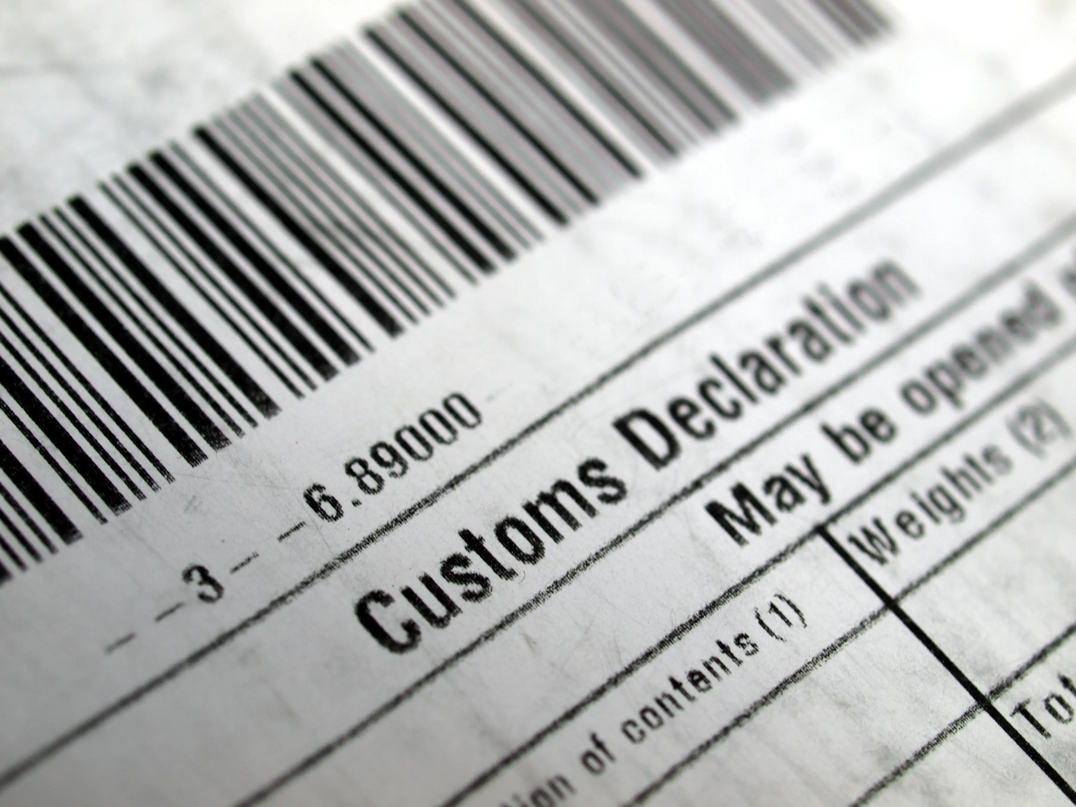 Customs Form