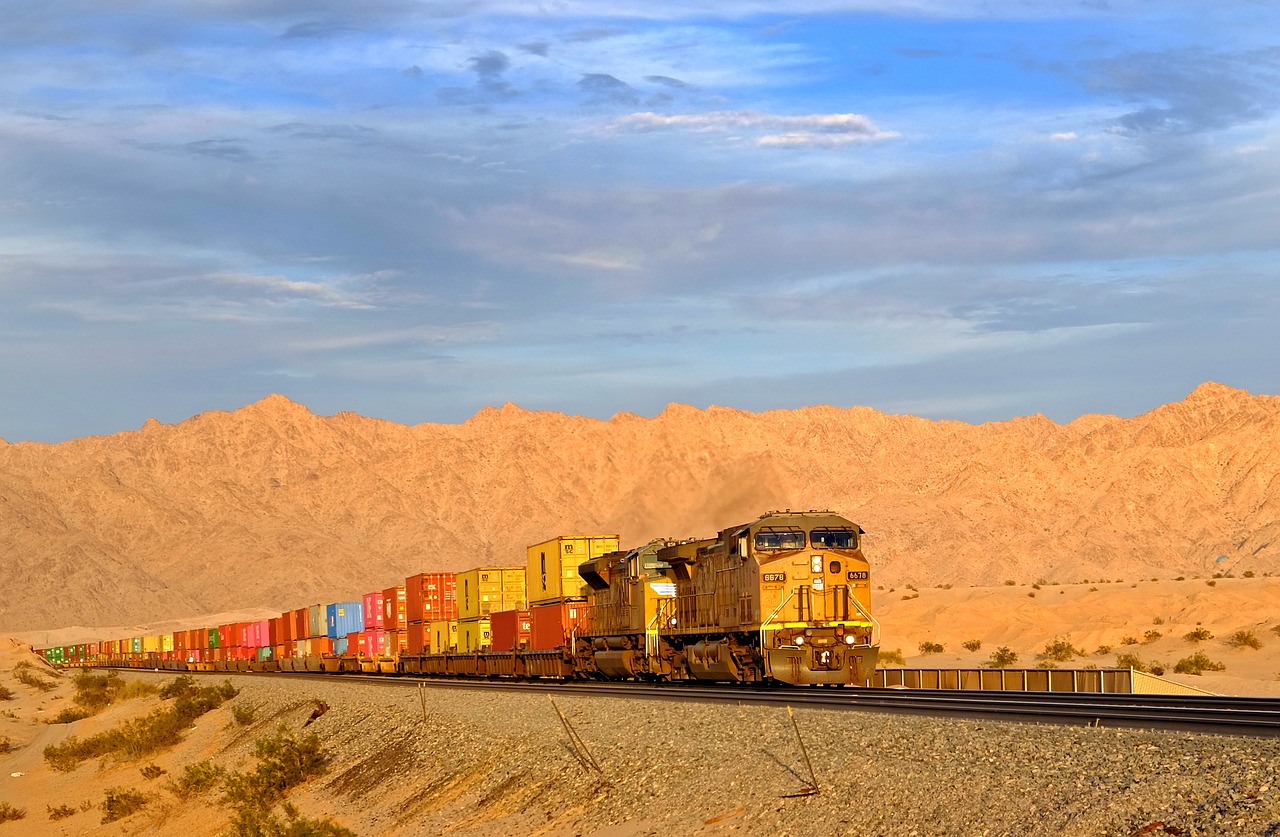 Intermodal Train Mexico